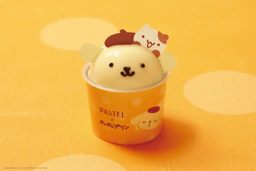 【限定復刻！パステル×ポムポムプリン】「なめらかプリン」とサンリオキャラクター「ポムポムプリン」のコラボが新ビジュアルになって再登場！２か月で2.7万個※1売れた大人気のプリンを「ポムフェス」にて発売 画像 3