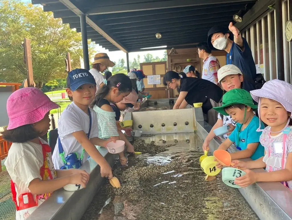 【こどもの休日の過ごし方】9/13出発 秋の1dayキャンプ～八天堂くりーむパン作り＆宝石探し&動物ふれあい編～ 画像 4