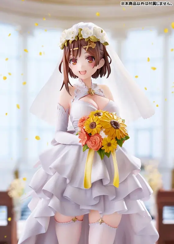 『ライザのアトリエ3 ～終わりの錬金術士と秘密の鍵～』より、「ライザリン・シュタウト」がウェディングドレス姿でフィギュア化。あみあみにて予約受付中。 画像 11