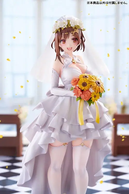 『ライザのアトリエ3 ～終わりの錬金術士と秘密の鍵～』より、「ライザリン・シュタウト」がウェディングドレス姿でフィギュア化。あみあみにて予約受付中。 画像 12