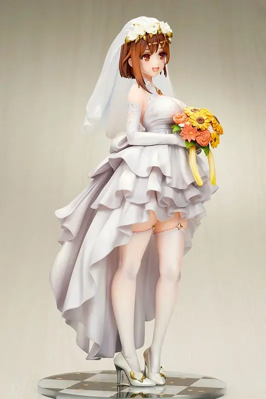 『ライザのアトリエ3 ～終わりの錬金術士と秘密の鍵～』より、「ライザリン・シュタウト」がウェディングドレス姿でフィギュア化。あみあみにて予約受付中。 画像 7