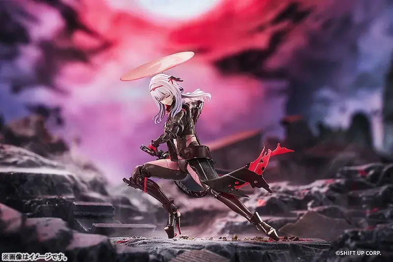 『勝利の女神：NIKKE』より、「紅蓮：ブラックシャドウ」が可動フィギュアで登場。あみあみにて予約受付中。 画像 5