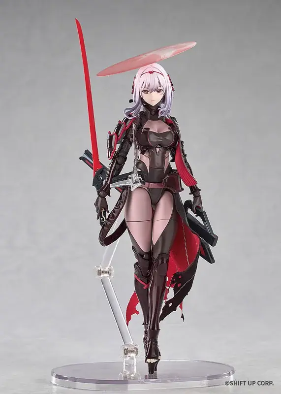 『勝利の女神：NIKKE』より、「紅蓮：ブラックシャドウ」が可動フィギュアで登場。あみあみにて予約受付中。 画像 7