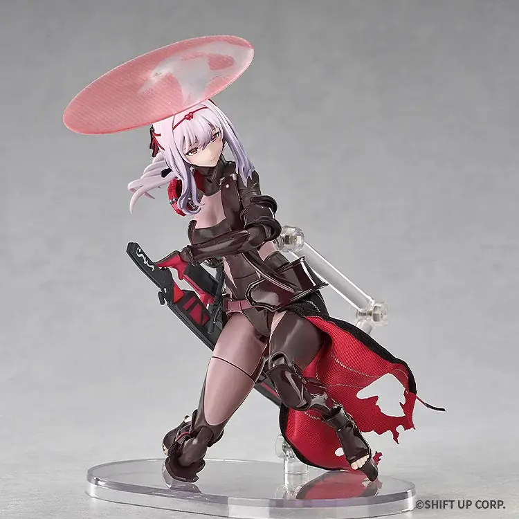 『勝利の女神：NIKKE』より、「紅蓮：ブラックシャドウ」が可動フィギュアで登場。あみあみにて予約受付中。 画像 9