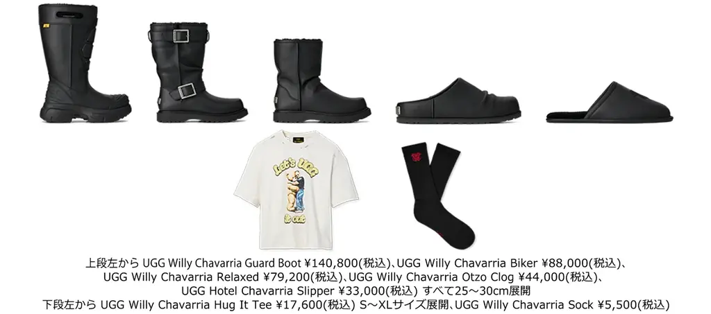 UGG & WILLY CHAVARRIAがコラボレーションを発表　快適さ、温もり、そして家族に根ざした多世代キャンペーン「UGG & KISSES」を公開 画像 2