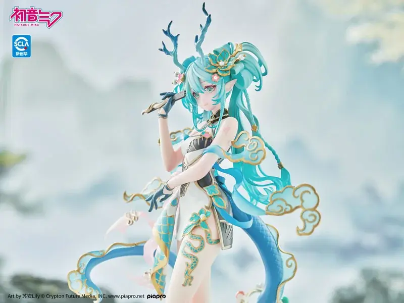 初音ミク 青龍Ver. 海洋堂の1/7フィギュア、9月発売予定