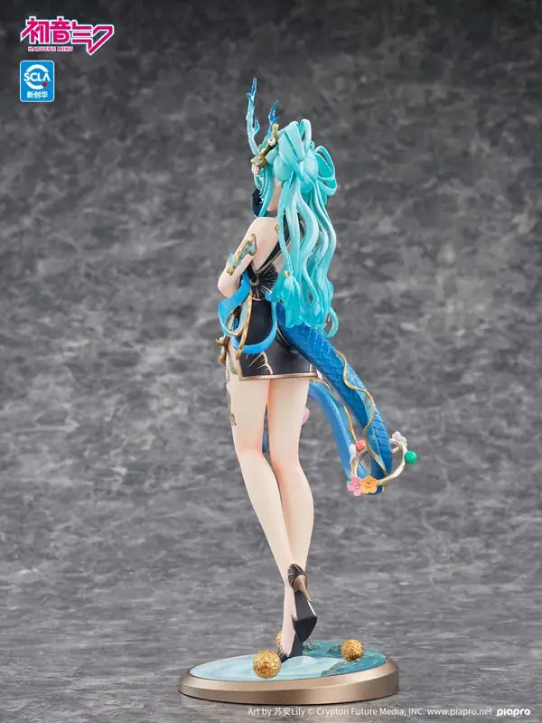 「青龍」をモチーフにアレンジされた「初音ミク」がフィギュアで登場。あみあみにて予約受付中。 画像 19