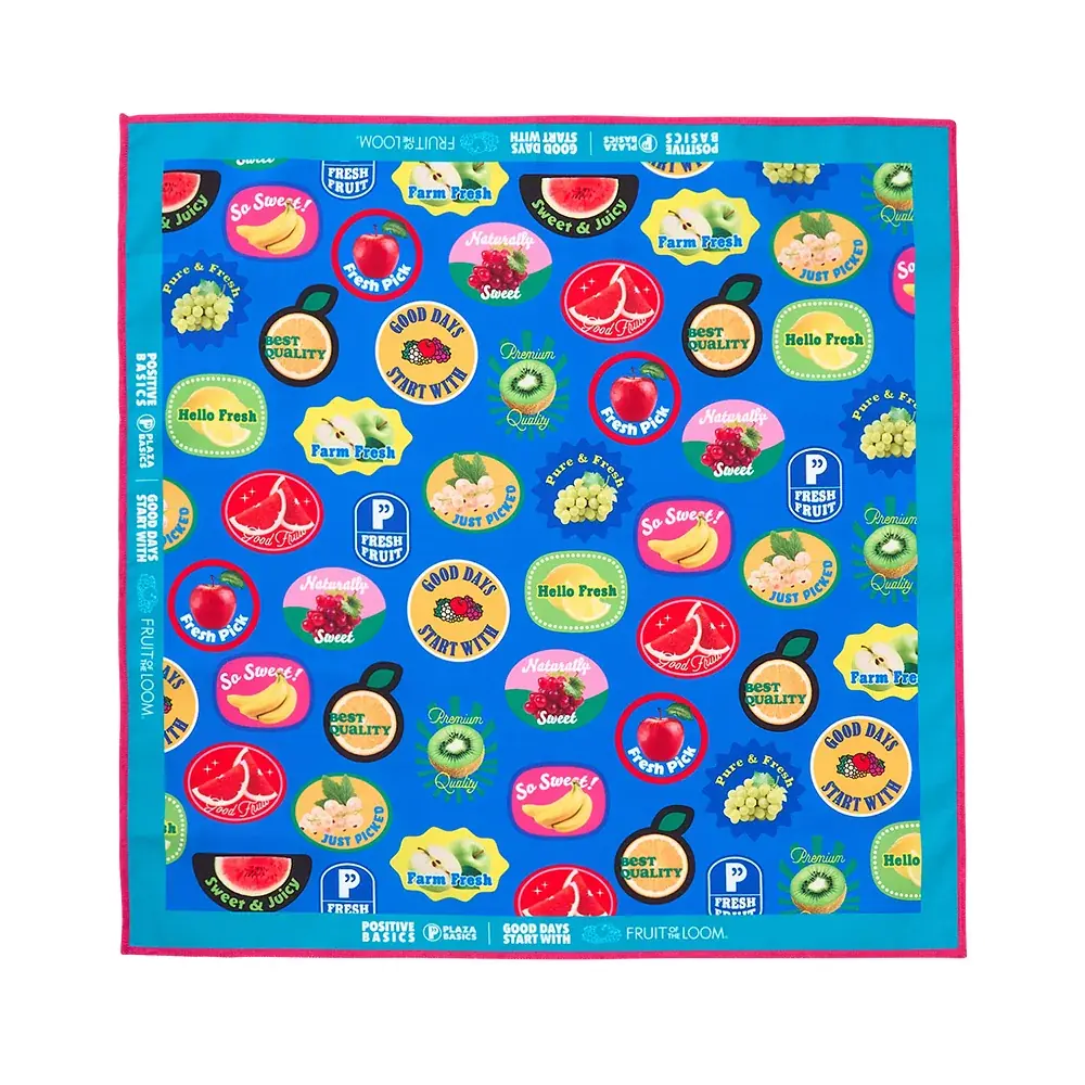 アメリカ発の老舗アパレルブランド「FRUIT OF THE LOOM」 とPLAZAのプライベート雑貨ブランド「PLAZA BASICS」が初のコラボレーション！限定雑貨アイテムを多数ラインアップ。 画像 6