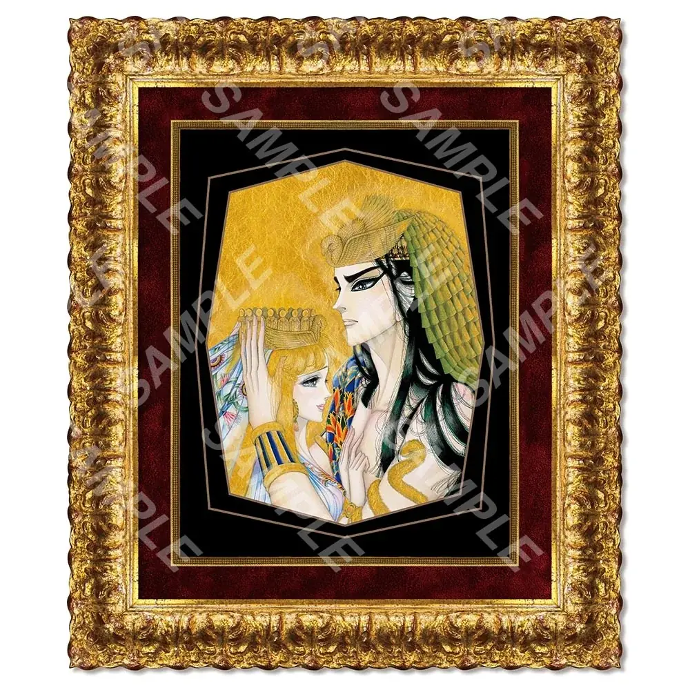 連載50周年記念「王家の紋章 原画展」本日2026年8月28日(金)より有楽町マルイにて開催！計90点もの美麗原画を一堂に展示、純金箔を使用した金箔アートなどのグッズも販売 画像 11
