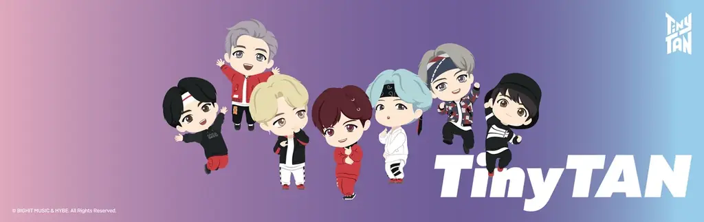 TinyTAN公式グッズ、SANGSANG公式ECで販売開始