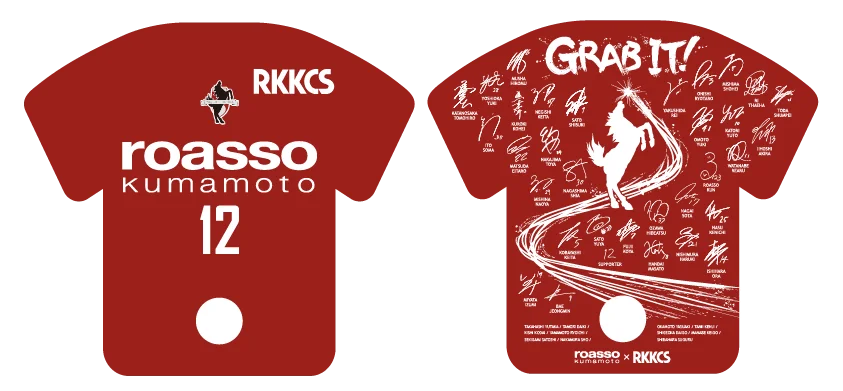 10月11日(日)『RKKCSサンクスマッチ』オリジナルコラボTシャツのデザイン発表！ 画像 3