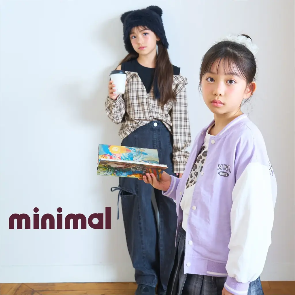 ＼あの伝説のギャルブランドがミニマルに登場！／〈LOVEBOAT〉×〈minimal〉初コレクション。ママは懐かしい、小学生は新しい。リアル親子モデルが着こなすリンクコーデにも注目！ 画像 12
