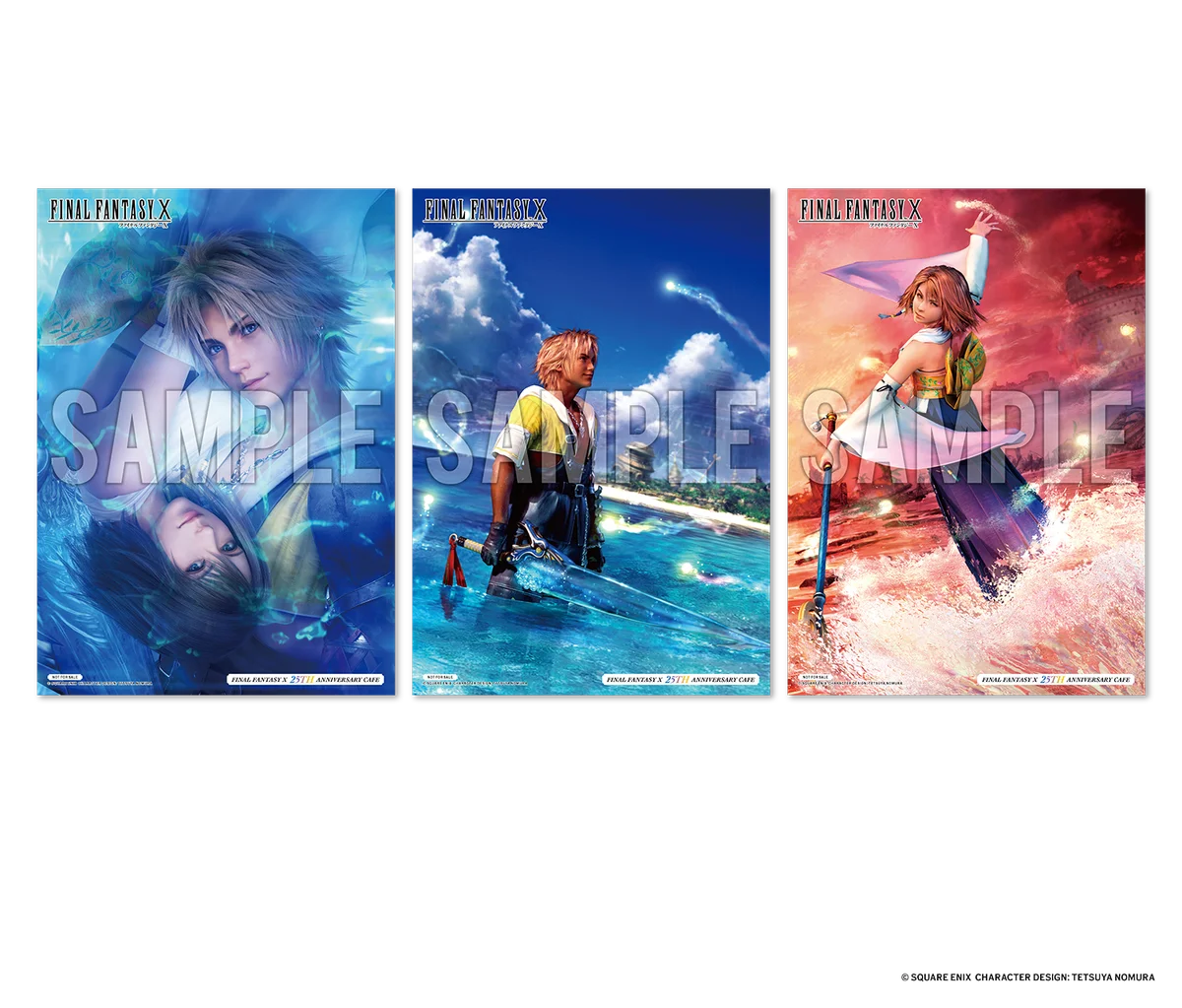 【東京・横浜・大阪・名古屋】2026年9月11日(金)より『FINAL FANTASY X 25TH ANNIVERSARY CAFE』の開催が決定！ 画像 22