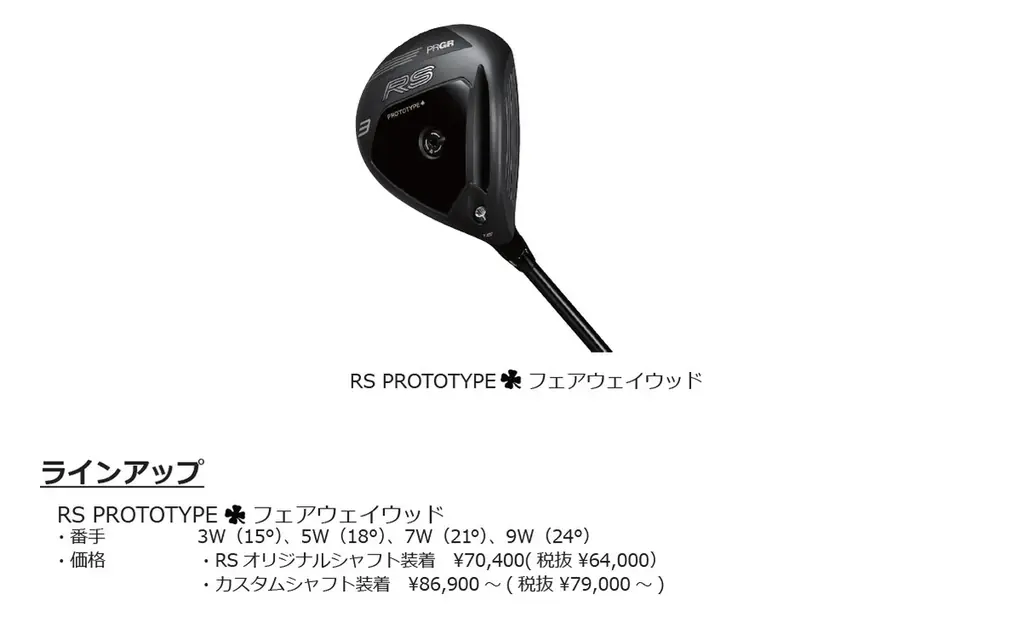 RS PROTOTYPE発売