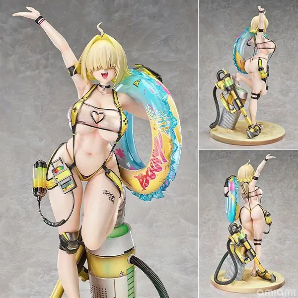 『勝利の女神：NIKKE』より、「エレグ」のフィギュアが水着姿で登場。あみあみにて予約受付中。 画像 2