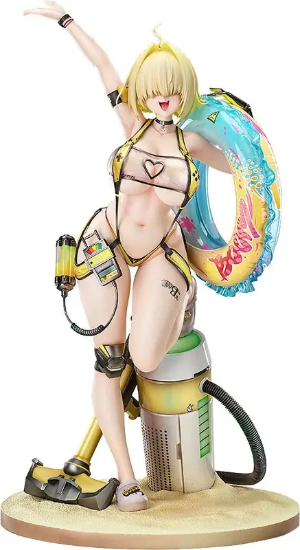 『勝利の女神：NIKKE』より、「エレグ」のフィギュアが水着姿で登場。あみあみにて予約受付中。 画像 3