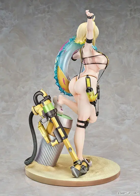『勝利の女神：NIKKE』より、「エレグ」のフィギュアが水着姿で登場。あみあみにて予約受付中。 画像 5