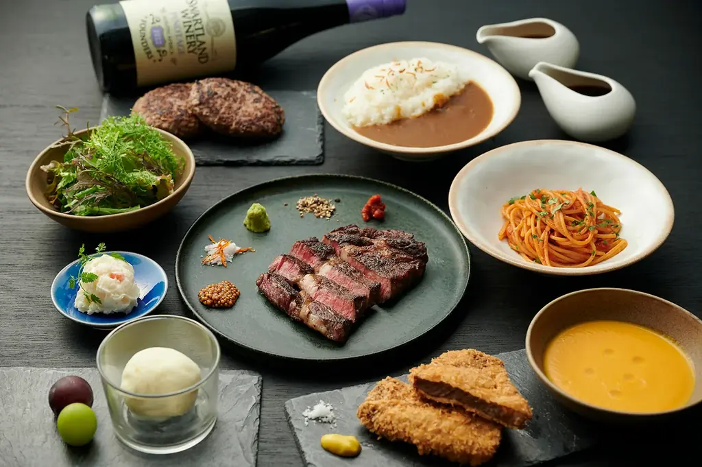 【梅小路ポテル京都】夏の疲れを癒すごほうびディナー　黒毛和牛ステーキ食べ放題プランを予約すると今ならフリードリンク無料！ 画像 1