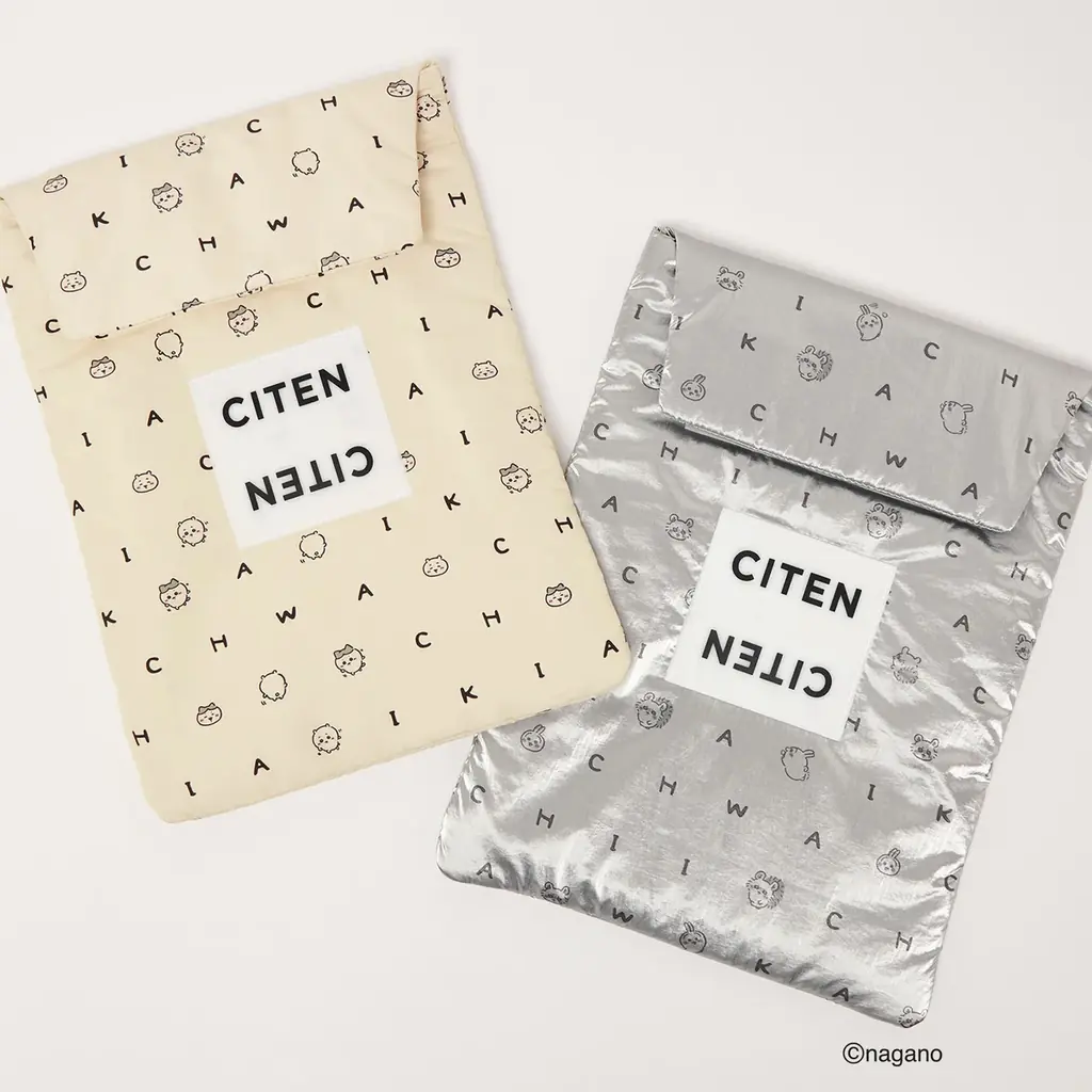 「ちいかわ」「CITEN（シテン）」スペシャルコレクション発売。ルームウェアやバッグ、ポーチなど全6型を展開 「ちいかわ」のかわいさを「CITEN」らしい日常に落とし込んだラインナップ 画像 12