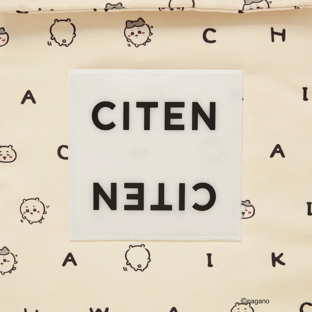 「ちいかわ」「CITEN（シテン）」スペシャルコレクション発売。ルームウェアやバッグ、ポーチなど全6型を展開 「ちいかわ」のかわいさを「CITEN」らしい日常に落とし込んだラインナップ 画像 13