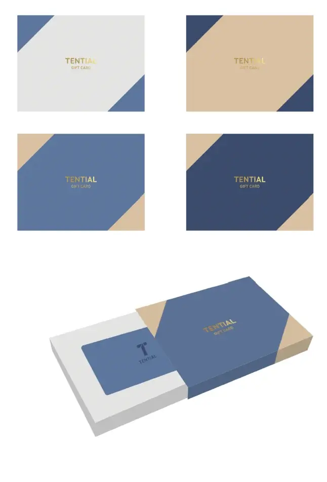 TENTIAL、公式オンラインストアと一部直営店舗で使える「TENTIAL ギフトカード」を9月1日より販売開始 画像 2