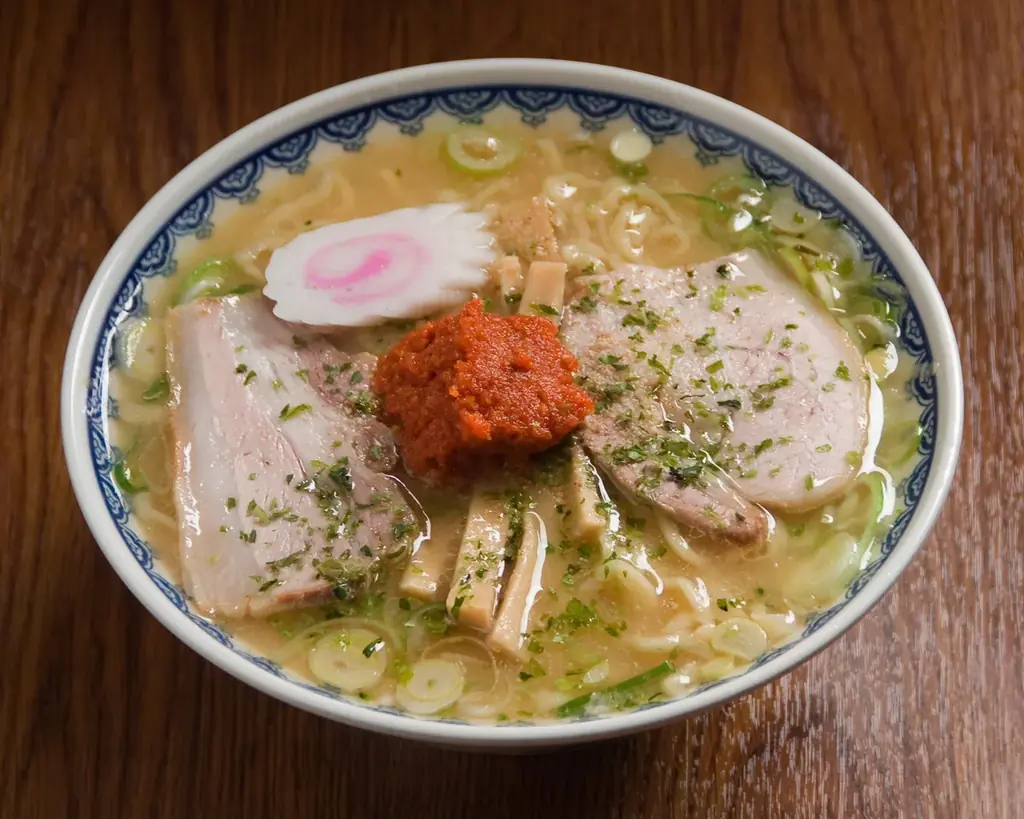 「スシロー×食べログ」全国名店監修シリーズ！創業60年以上の歴史を誇る山形・赤湯の名店。“赤湯ラーメン 龍上海”監修「辛味噌ラーメン」が登場！ 画像 4
