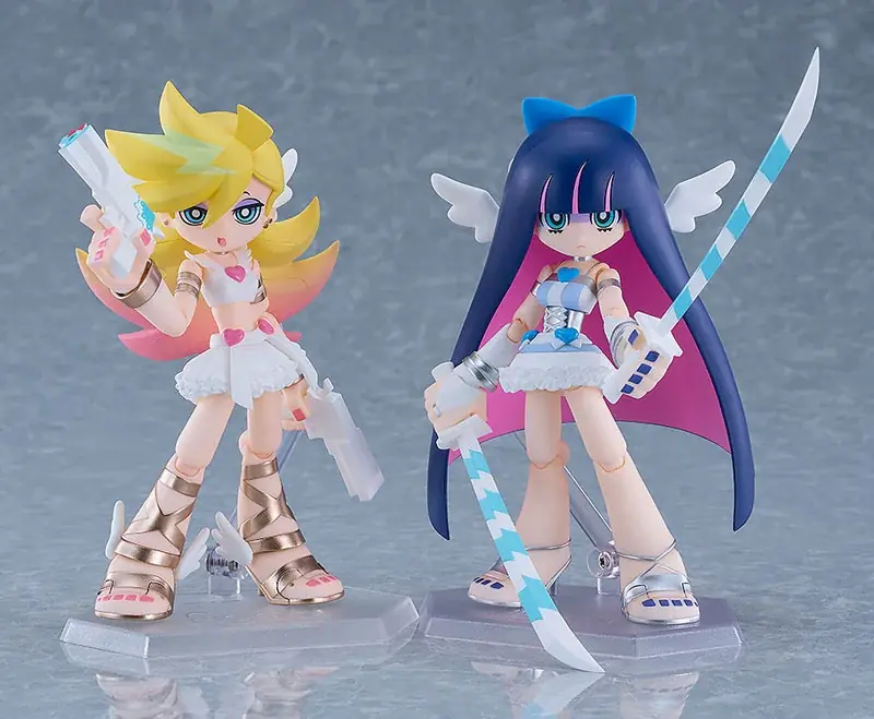 『New PANTY ＆ STOCKING with GARTERBELT』より、「パンティ」「ストッキング」が天使衣装でfigmaになって登場。あみあみにて予約受付中。 画像 3