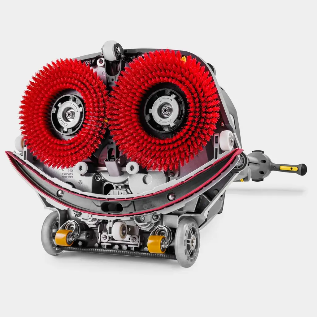 ケルヒャー、「洗い残しゼロ」を実現した業務用アップライト床洗浄機「K-Mop 46 Bp」を発表 画像 3