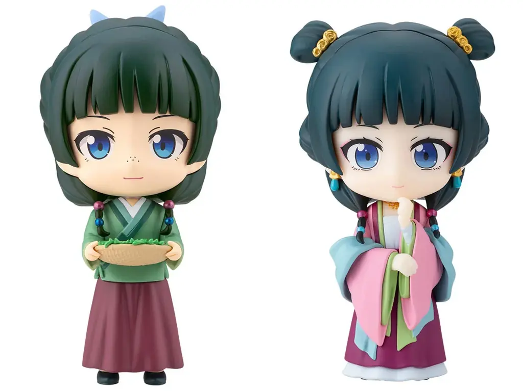 『薬屋のひとりごと』より、デフォルメフィギュアシリーズOSHI WORKS Miniに「猫猫」「猫猫(園遊会Ver.)」が登場。あみあみにて、それぞれ予約受付中。 画像 1