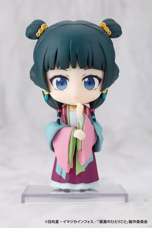 『薬屋のひとりごと』より、デフォルメフィギュアシリーズOSHI WORKS Miniに「猫猫」「猫猫(園遊会Ver.)」が登場。あみあみにて、それぞれ予約受付中。 画像 9
