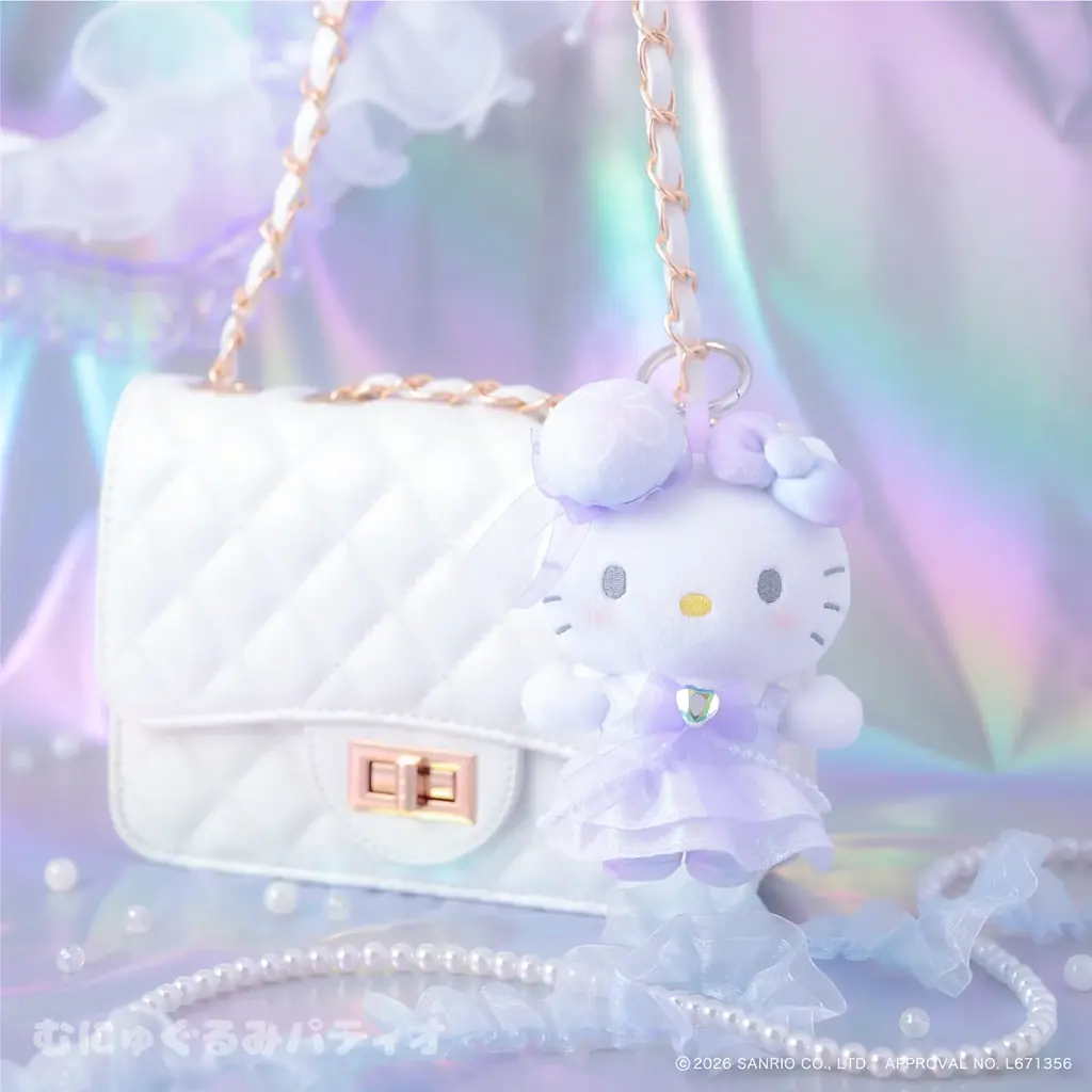 サンリオキャラクターズより「ゆらゆらくらげ むにゅぐるみマスコット」が9月4日(金)よりむにゅぐるみパティオ公式ECサイトにて予約販売開始 画像 3