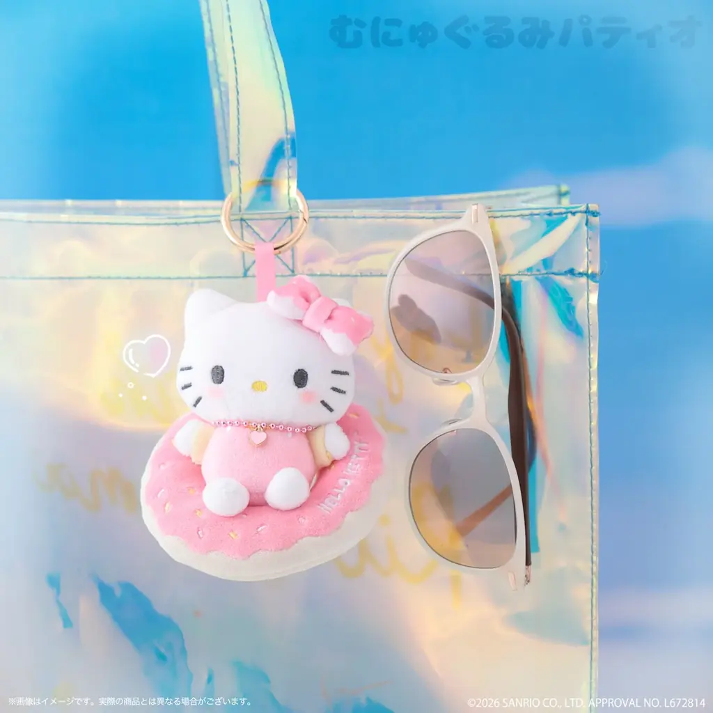 サンリオキャラクターズより「ぷかぷかドーナツ むにゅぐるみマスコット」が9月4日(金)よりむにゅぐるみパティオ公式ECにて予約販売開始 画像 4