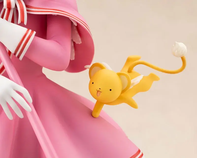 『カードキャプターさくら クリアカード編』より、「木之本桜」がピンクのコスチューム姿でフィギュア化。あみあみにて予約受付中。 画像 11