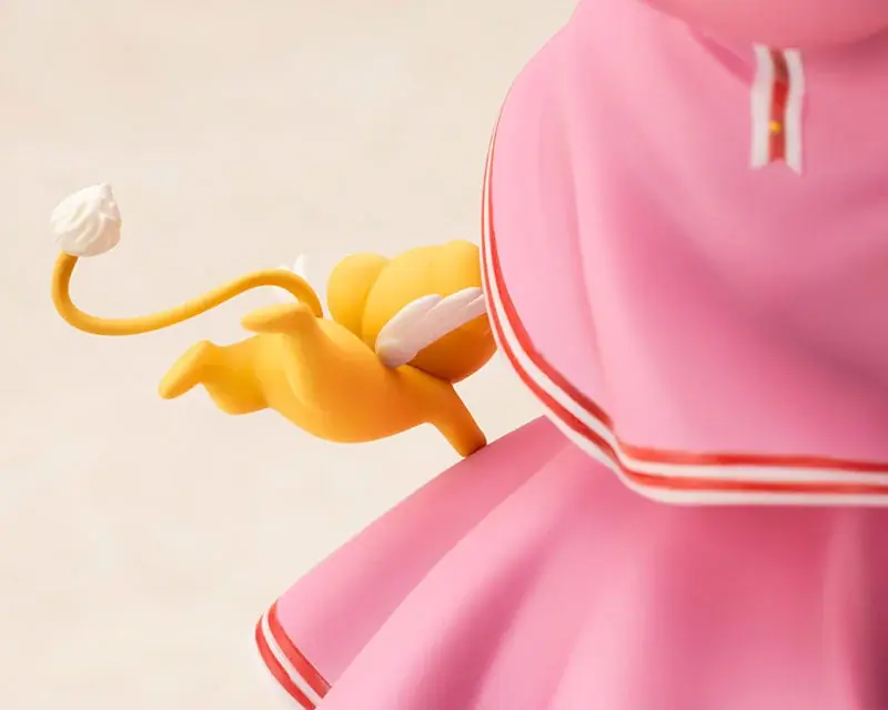 『カードキャプターさくら クリアカード編』より、「木之本桜」がピンクのコスチューム姿でフィギュア化。あみあみにて予約受付中。 画像 12