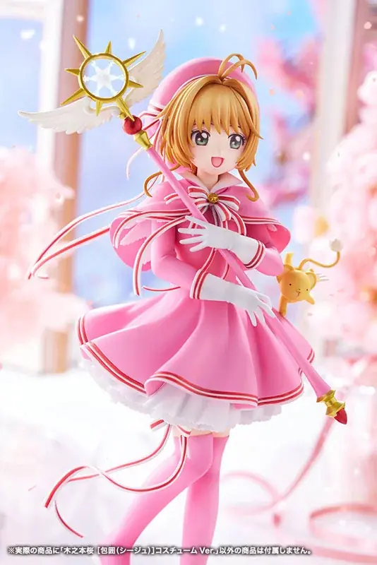 『カードキャプターさくら クリアカード編』より、「木之本桜」がピンクのコスチューム姿でフィギュア化。あみあみにて予約受付中。 画像 16