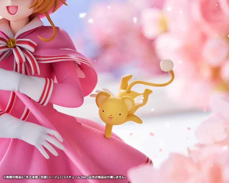 『カードキャプターさくら クリアカード編』より、「木之本桜」がピンクのコスチューム姿でフィギュア化。あみあみにて予約受付中。 画像 17