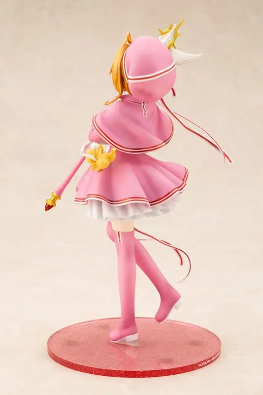 『カードキャプターさくら クリアカード編』より、「木之本桜」がピンクのコスチューム姿でフィギュア化。あみあみにて予約受付中。 画像 6