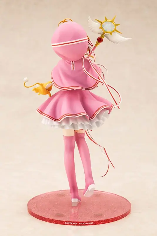 『カードキャプターさくら クリアカード編』より、「木之本桜」がピンクのコスチューム姿でフィギュア化。あみあみにて予約受付中。 画像 7