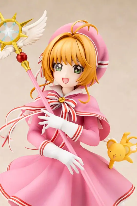 『カードキャプターさくら クリアカード編』より、「木之本桜」がピンクのコスチューム姿でフィギュア化。あみあみにて予約受付中。 画像 9