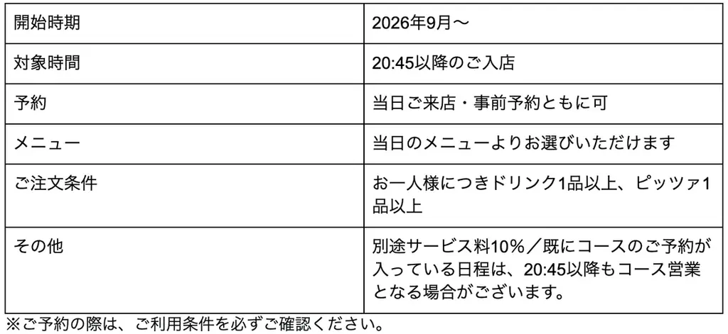 【予約不要】一夜限りのPIZZA DAY開催。今週末は“日本一のピザ”を１枚から注文可能な特別イベントへ。 画像 3