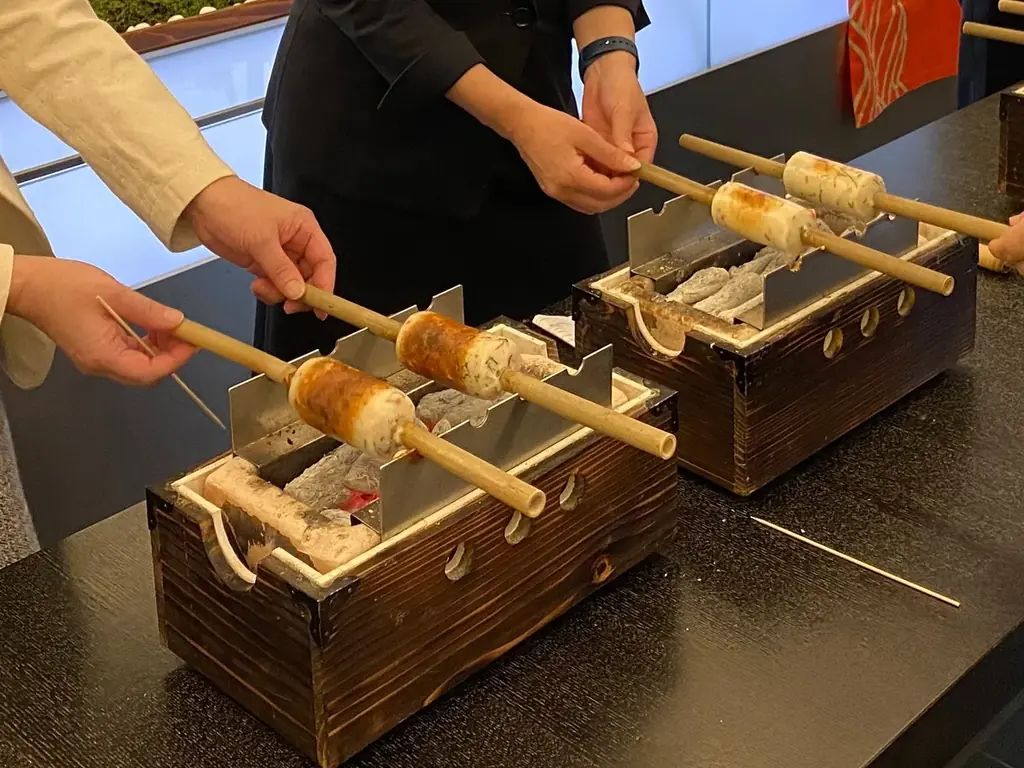 10月25日 渋谷で体験 ヤマサちくわ焼きランチ
