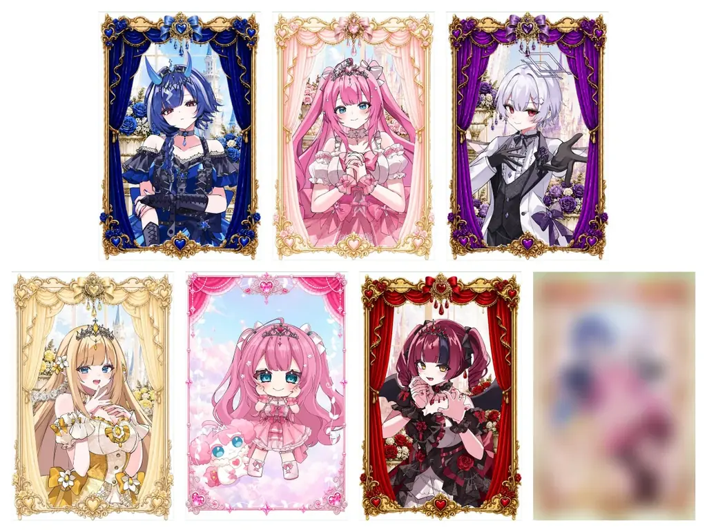 【会いに行けるアイドルVTuber】クインテ、9/6単独ミニライブ『Ever After』の販売グッズを解禁！新規描き下ろしのアクリルスタンドと、数量限定「桃妃ミルク生誕ロンT」が登場 画像 4