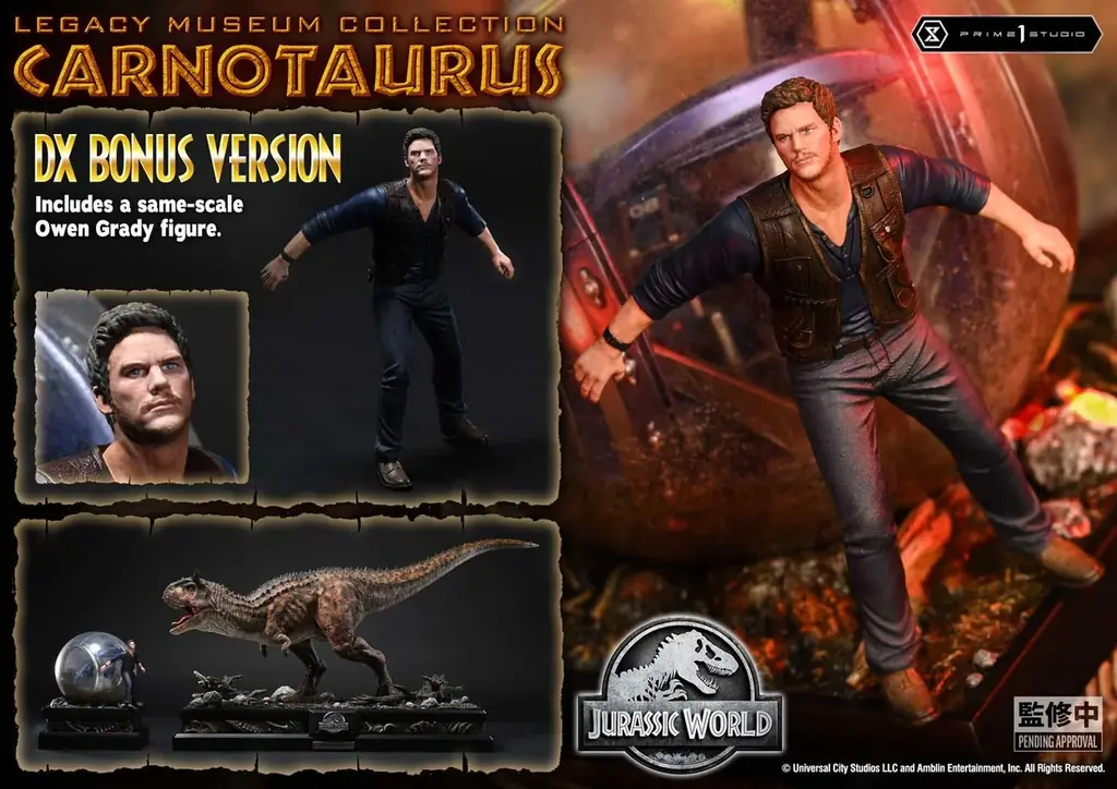 『ジュラシック・ワールド／炎の王国』から、「カルノタウルス」を1/15スケールで立体化 画像 13