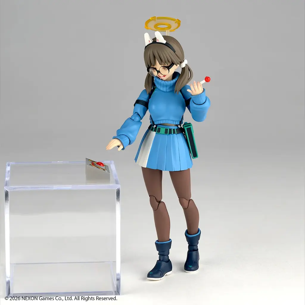 『ブルーアーカイブ -Blue Archive-』から、RABBIT小隊のオペレーターを務めるモエがアクションフィギュアに！ 画像 10