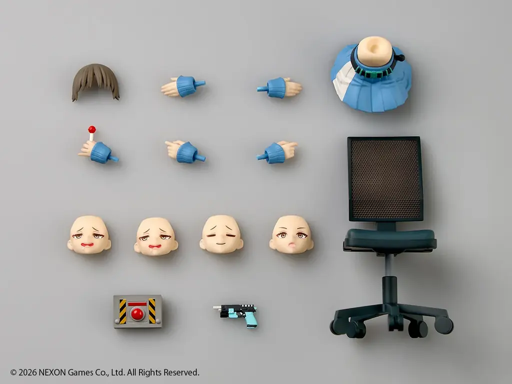 『ブルーアーカイブ -Blue Archive-』から、RABBIT小隊のオペレーターを務めるモエがアクションフィギュアに！ 画像 13