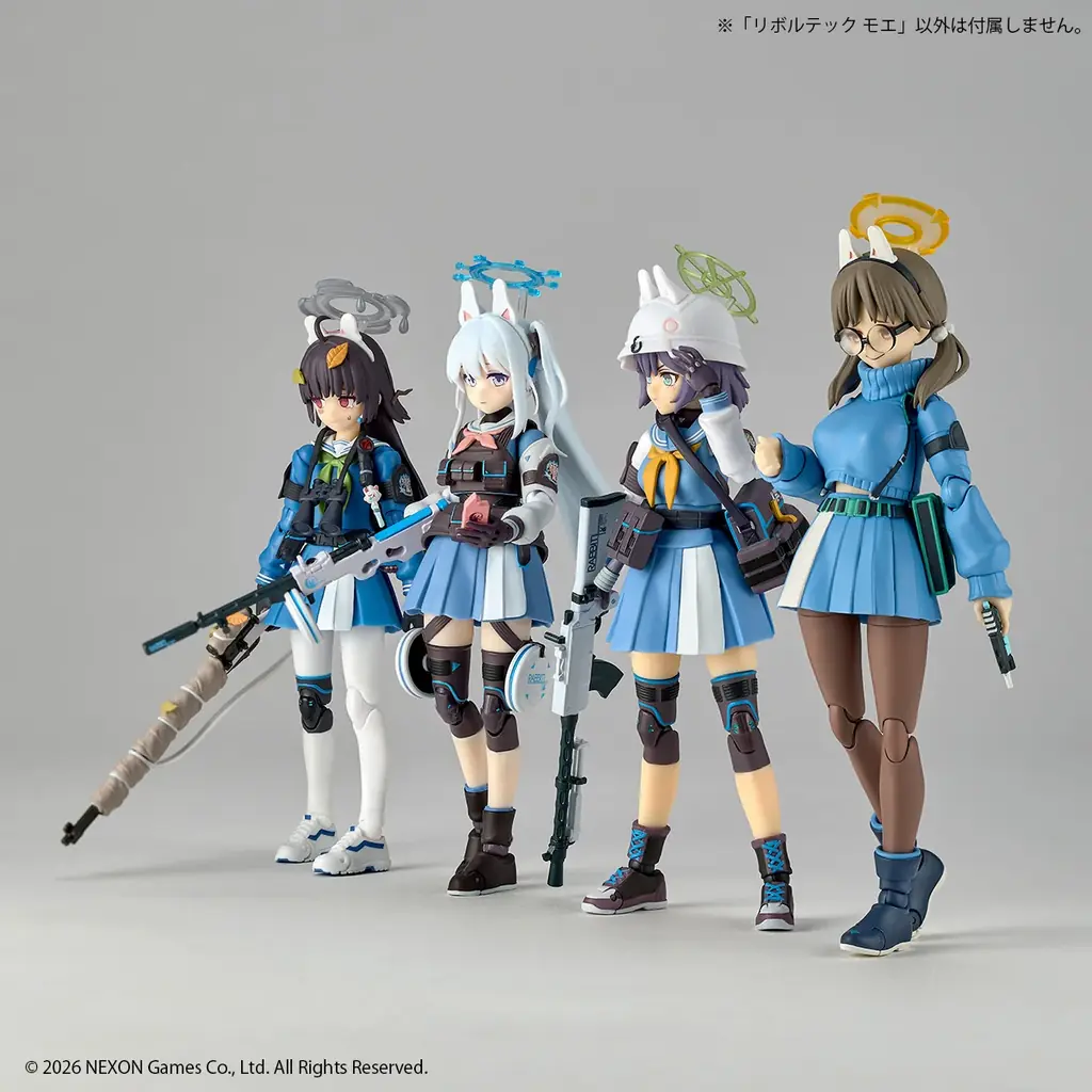 『ブルーアーカイブ -Blue Archive-』から、RABBIT小隊のオペレーターを務めるモエがアクションフィギュアに！ 画像 14