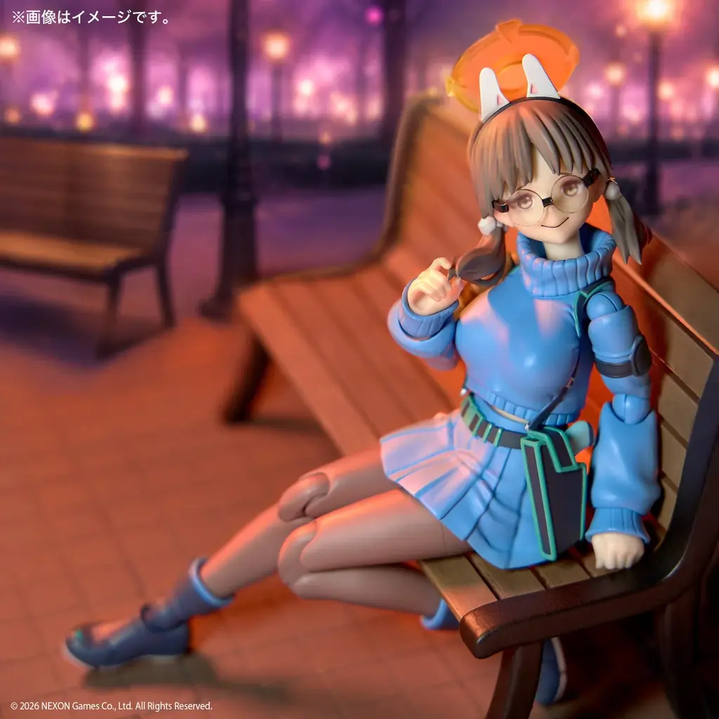 『ブルーアーカイブ -Blue Archive-』から、RABBIT小隊のオペレーターを務めるモエがアクションフィギュアに！ 画像 15