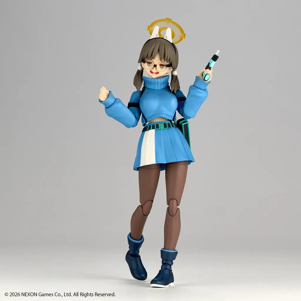 『ブルーアーカイブ -Blue Archive-』から、RABBIT小隊のオペレーターを務めるモエがアクションフィギュアに！ 画像 2