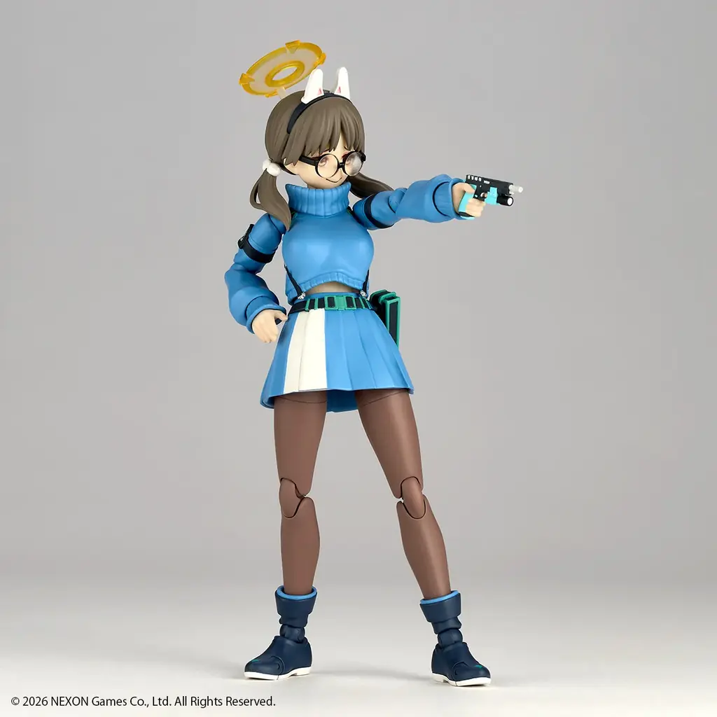 『ブルーアーカイブ -Blue Archive-』から、RABBIT小隊のオペレーターを務めるモエがアクションフィギュアに！ 画像 3