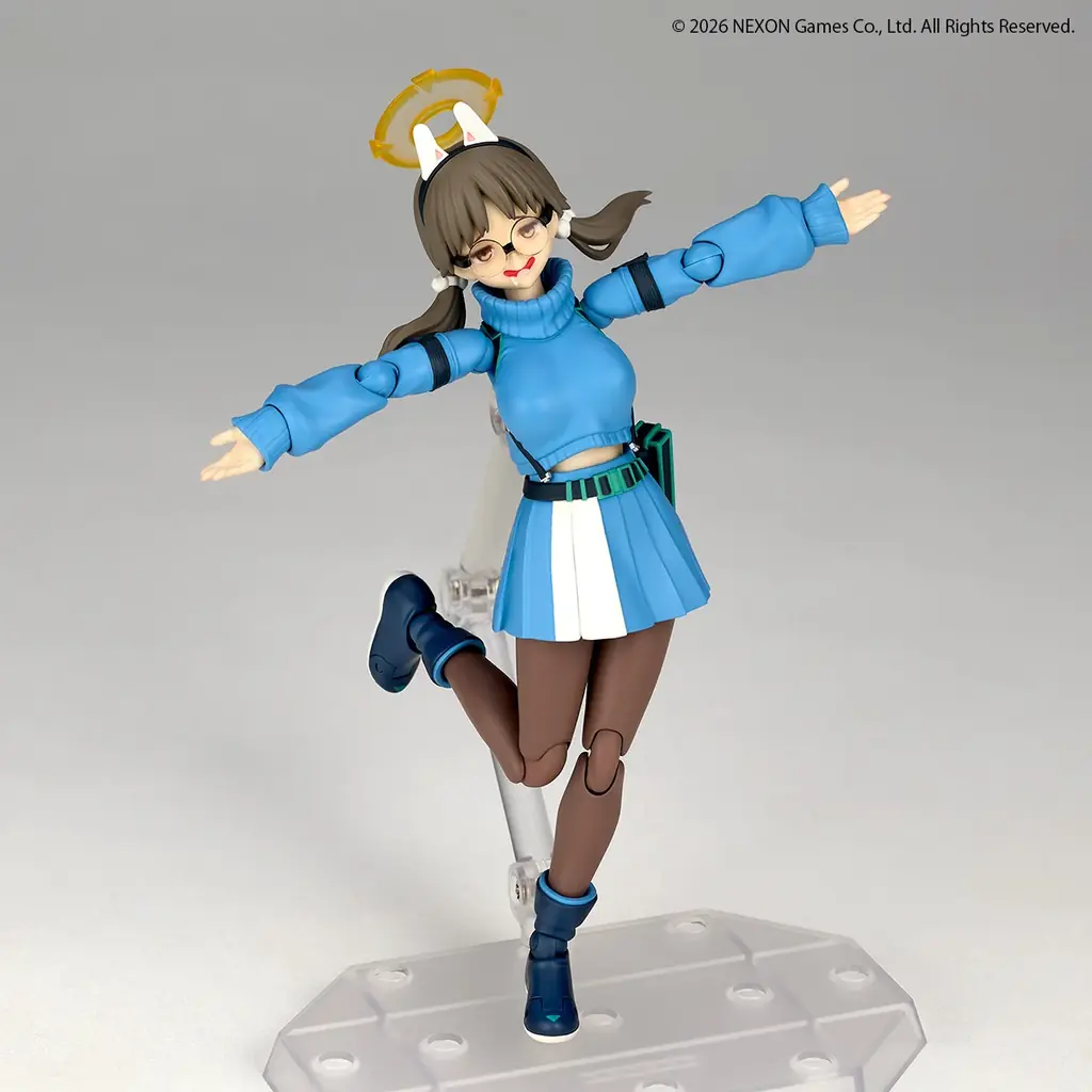 『ブルーアーカイブ -Blue Archive-』から、RABBIT小隊のオペレーターを務めるモエがアクションフィギュアに！ 画像 5